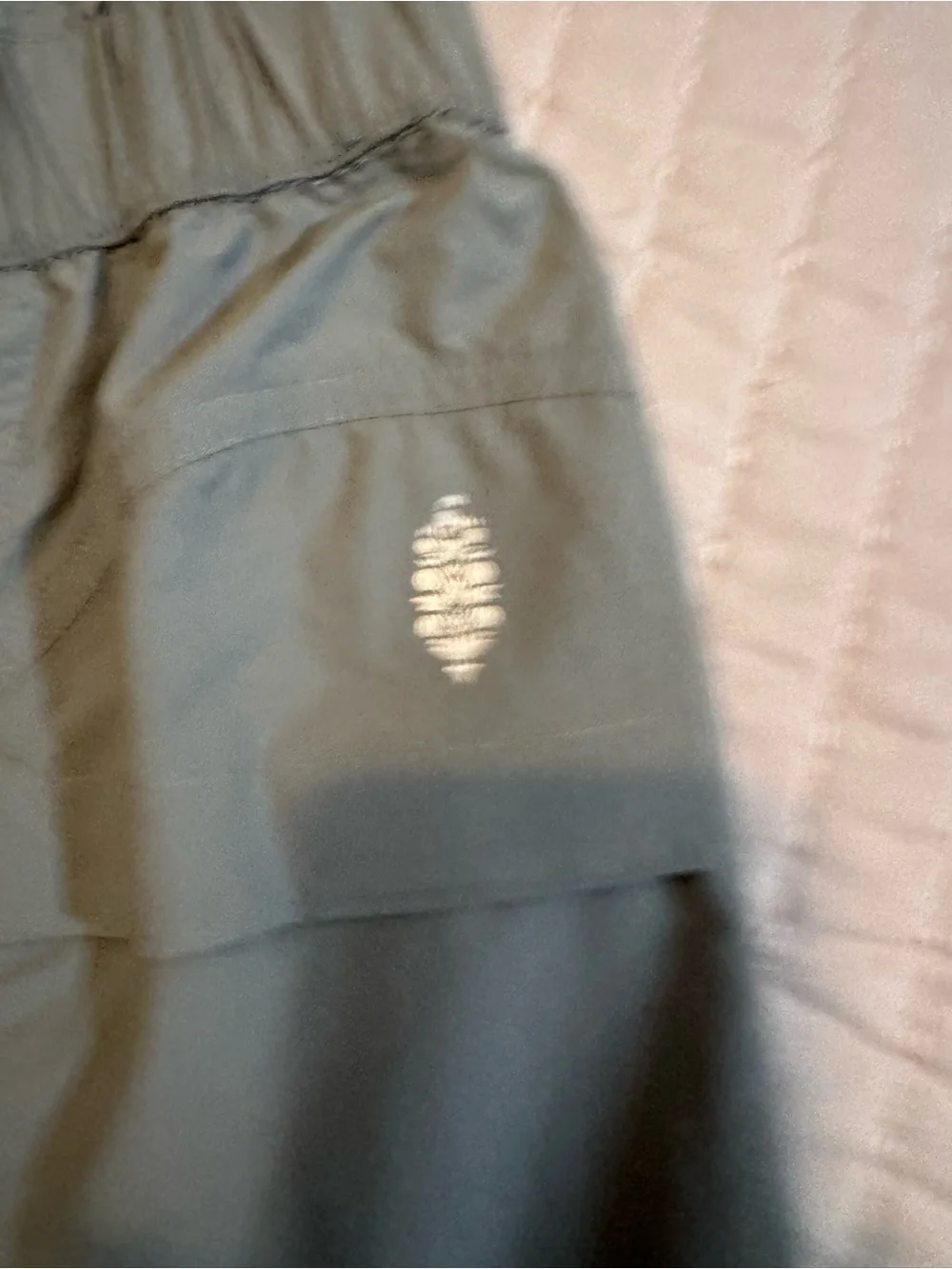 Free People Movement Olive Green Cargo Athletic Shorts Size M Lightweight NWT